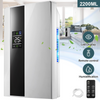 Portable 2.2L Dehumidifier with Air Purifier Home Condensation Moisture Damp UK