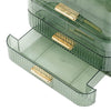 Dustproof Dressing Table Makeup Storage Box Drawer Cosmetic Organizer Tidy Case