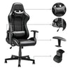 Gaming Chair Racing Chair Reclining High-Back Gas Lift Swivel Chair with Pillow