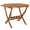 Folding Garden Table Outdoor Dining Table Side Table Solid Wood Acacia vidaXL