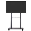 Heavy Duty Mobile TV Floor Stand Cart with Shelf Mount for 32"-80" LED LCD