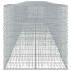 Gabion Basket with Cover 1100x100x100 Galvanised F0B1