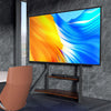 Height Adjustable Floor TV Stand Mount Bracket 65-100" LCD LED with Shelf