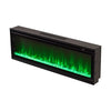 Wall Insert / Wall Mounted 60inch Electric LED Fireplace Inset Fire Living Room