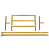 Gold Wedding Square Archway Backdrop Stand Metal Arch Frame Flower Balloon Decor