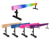 UK 8ft Solid Gymnastics Balance Gym Beam 'WITH ADJUSTABLE HEIGHT LEGS'