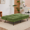 Modern 3 Seater Sofabed Recliner Fabric Sofa Bed 3 IN 1 Sleeper Couch Settee Bed