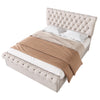 Ottoman Gas Lift Storage Bed 5ft King Bed Chesterfield Upholstered Bed Frame