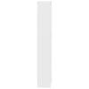 Book Cabinet White 82.5x30.5x185.5 cm Engineered Wood