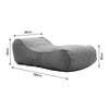 180cm Extra Large Bean Bag Chair Gaming 1 Seater Recliner Sofa beanbag w/Filled