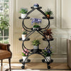Plant Stand Indoor Creative Heart Shape Plant Stand for Patio Garden Living Room