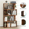 Bookcase 5 Tier Bookshelf Display Storage Rack Shelving Unit Bedroom Living Room