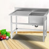 Commercial Sink Stainless Steel Catering Kitchen Single/Double Bowl Unit Drainer