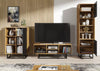 Living Room Set Loft Retro Industrial TV Unit Stand Vintage Oak Cabinet Cupboard