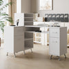Professional Nail Beauty Station Manicure Desk w/ Dust Collector & Ample Storage
