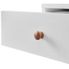 Dressing Table With Stool Led Lights Vanity Makeup Desk Set With 2 Drawers White