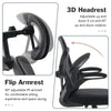Ergonomic Mesh Home Office Chair Swivel Adjust Height Tilt Lumbar Function