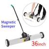 36" Magnetic Warehouse Sweeper Pick UP Tool for Nails Needles Screws Collection