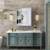Illuminated Bathroom Mirror Cabinet With Demister LED Lights Wall Mounted