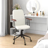 Velvet Swivel Rocking Leisure Chair Adjustable Home Office Computer Chair