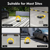 Parking Barrier Post w/ Remote & Keys 180° Locking 2T Load Waterproof Stopper