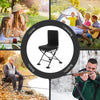 360° Swivel Silent Hunting Chair Folding Camo Blind Hunter Chair Fishing Camping