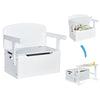 3-in-1 Kids Table and Chair Set Children Activity Bench Wooden Toy Storage Box