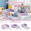 Glow in the Dark Toddler Chair Comfy Flip out Baby Recliner Chair-Unicorn