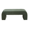 Upholstered Chenille Bench Bed End Hallway Window Seat Padded Pouffe Foot Stool