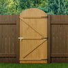 Wooden Garden Gate Door Pedestrian Side Gate Easy Install Tall & Wide Gates