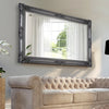 Mirror Extra Large Full Length Wall Vintage Antique Silver Leaner 175cm x 114cm