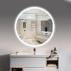 Illuminated Bathroom Mirror with LED Lights Wall Mounted Demister Touch Sensor