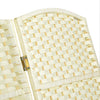Hand Made Weave Wicker Folding Room Divider Privacy Screen Separator 3/4/6 Panel