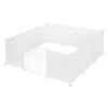 Pet Fence Expanding Playpen Puppy Dog Cat Animal Cage Metal Indoor Outdoor Home