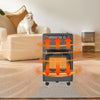 Gas Heater Indoor Portable Foldable Calor Cabinet with 3 Heat Settings Hose Clip