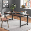 63 Inch Executive Desk, Modern Large Office Computer Desk Simple Workstation