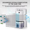 2.5L Dehumidifier Portable Quiet Home Air Dryer For Mould Moisture Damp Remote