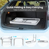 Foldable Fish Cleaning Table 2 in 1 Outdoor Workstation w/ Sink
