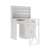 Manicure Table NailDesigner Station Art Desk Workstation Storage Equipment Shelf