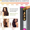 Auto Rotating Cordless Hair Curler Portable Adjustable Temp Time Fast Heat Curli