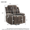 ELECTRIC POWER LIFT RISER RECLINER CHAIR SOFA ARMCHAIR W/ CUP HOLDERS & USB PORT