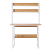 Computer Desk with Storage Shelf for Student Study Working Writing Home Office