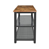 Metal Wooden 3 Tier Shoe Rack Bench Organiser Stand Storage Shelf & Seat Brown