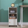 3/5 Drawer Mobile Filing Cabinets Printer Stand Pedestal Lockable Office Cabinet