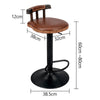 Swivel Stools – 60-80cm Vintage Bar Stool Set with Smooth Lift Mechanism