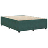 Bed Frame Dark Green 140x200 Z5I7