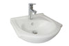 Bathroom Cabinet Vanity Unit Sink Basin Storage Furniture White Gloss 450mm