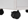 Manicure Nail Table with Glass Top Salon Beauty Station Technician Storage Desk