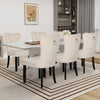 1/2/4/6 Velvet Dining Chairs Accent Seat Windsor Kitchen Dressing Room Bedroom
