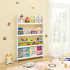 Wall Mounted Children Bookcase Kids Display Bookshelf Storage Unit Shelving Rack